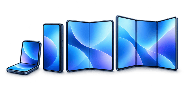 Foldable hero illustration